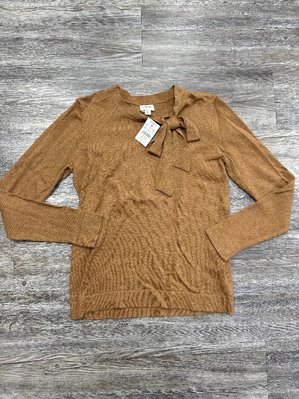 Women's Cropped Length SweatersSweater By J. Crew In Tan, Size: Xs