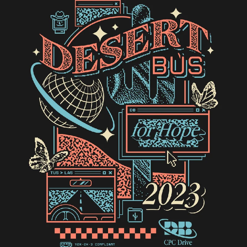 Women's Blouse with Shirt CollarDesert Bus 2023