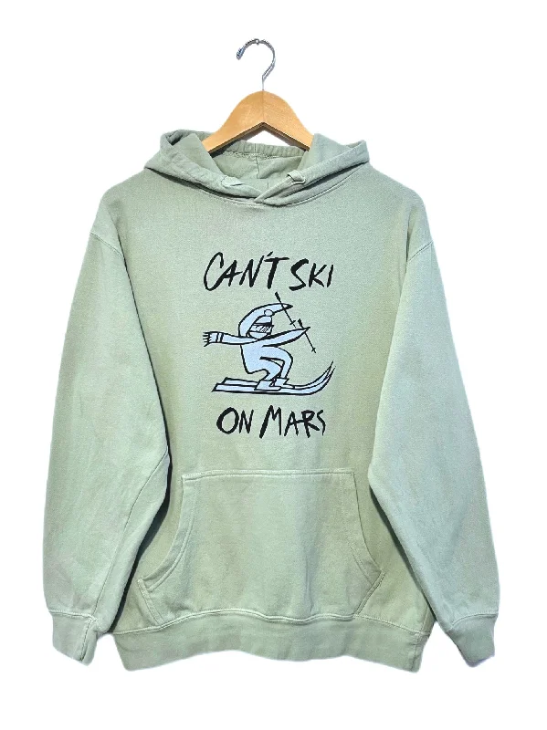 Women's Round-Neck BlouseCAN'T SKI ON MARS HOODIE