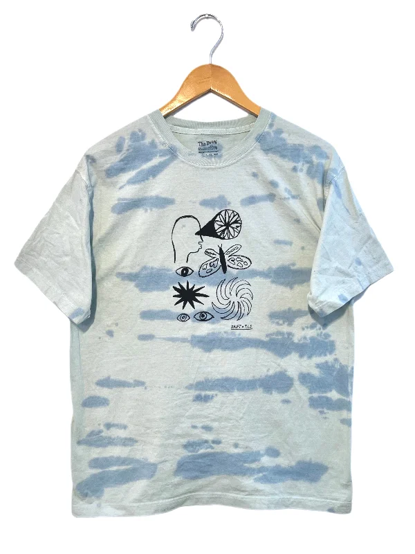 Women's Blouse with PatchesFLWR VISION TIE DYE TEE