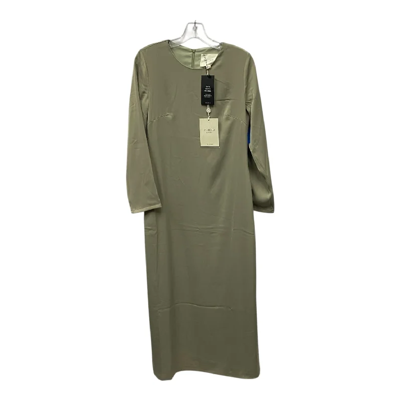 Women's Bell-Sleeve DressesDress Party Long By veiled In Green, Size:S