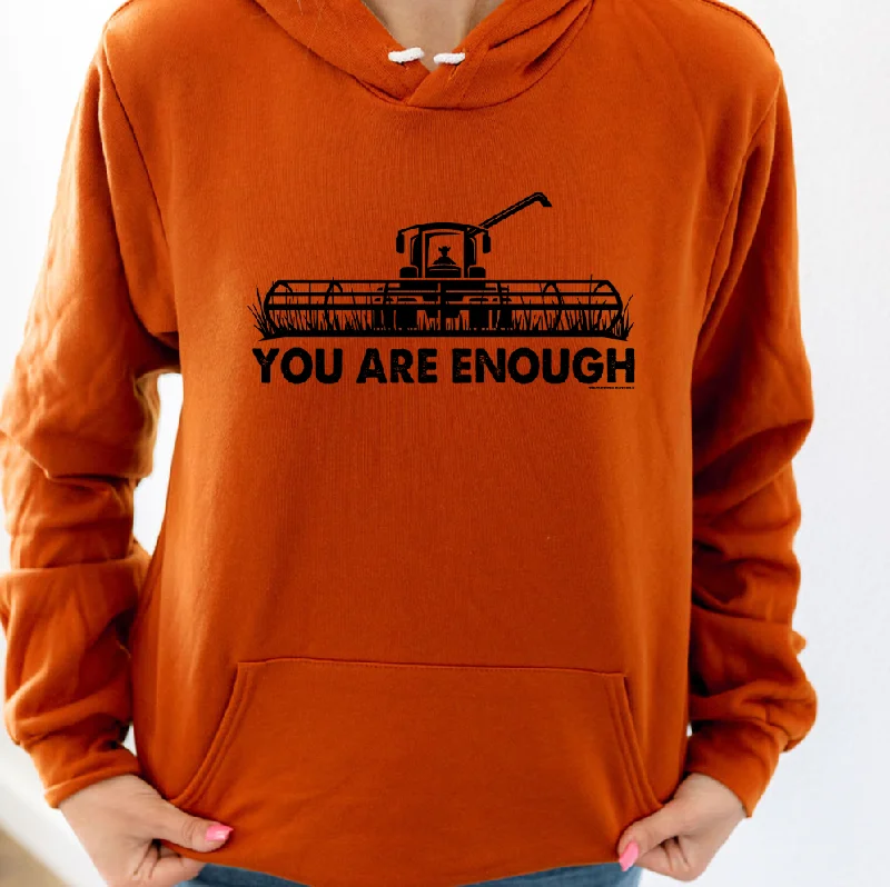 Women's Hooded Sweatshirts with Cozy FabricYou Are Enough Hoodie (S-3XL) Unisex - Multiple Colors!