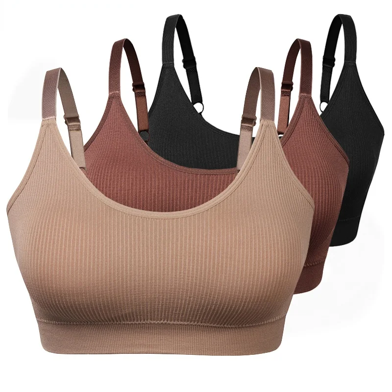 sports bra for high-impact workoutsBreathable Wirefree Adjustable Padded Sport Bras