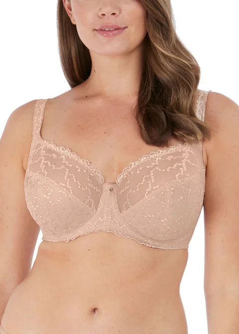 convertible bra with silicone strips for supportAna Natural Beige Uw Side Support Bra