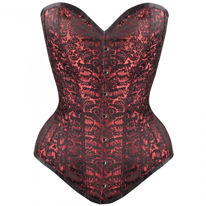 plus-size high-compression shapewearNariah Steel Boned Waist Taiming Corset With Hip Gores