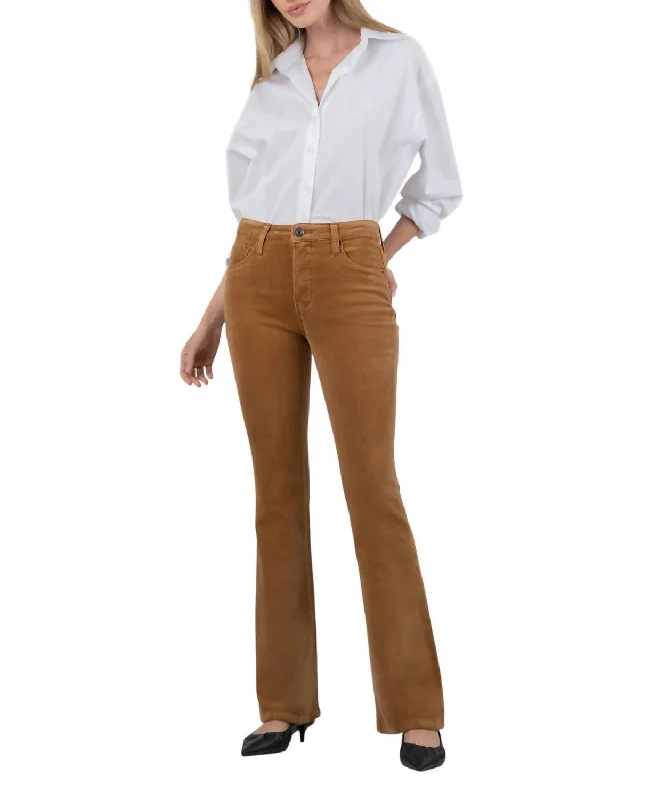 Women's Jodhpurs with Wide LegAna High Rise Fab Ab Flare Pants In Camel