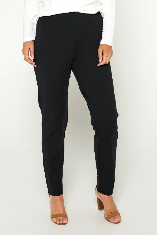 Women's Jodhpurs with Low CollarCordelia St Pushkin Pants - Black