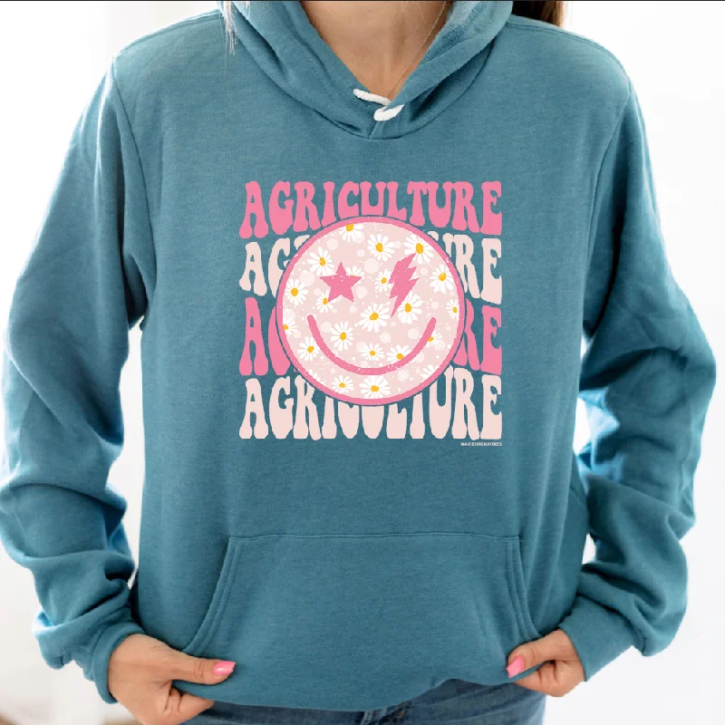 Women's Hooded Sweatshirts with Satin LiningGroovy Daisy Agriculture Hoodie (S-3XL) Unisex - Multiple Colors!