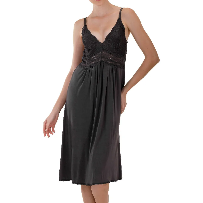 women's pajamas with a blend of comfort, style, and functionalityBliss Knit Nightgown - Black