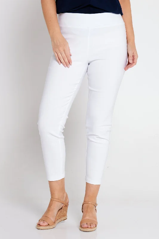 Women's Jodhpurs with Keyhole NeckMoira Bengaline Pants - White