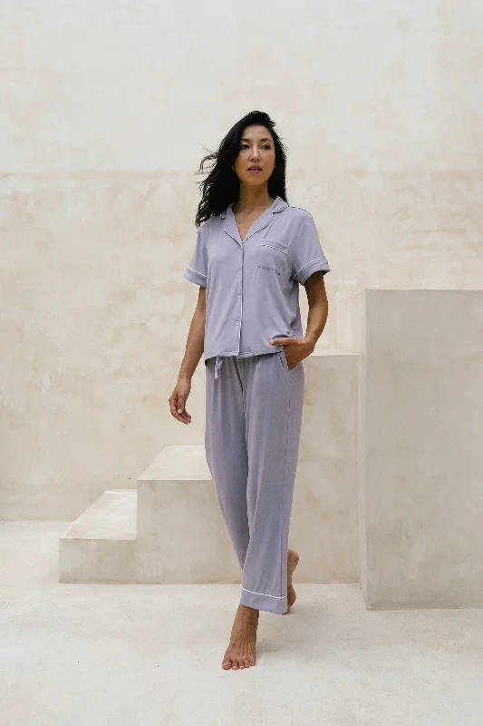 women's pajamas for those who seek cozy, all-night comfortSignature (Pants Set) Pyjamas Pants in Lilac Grey