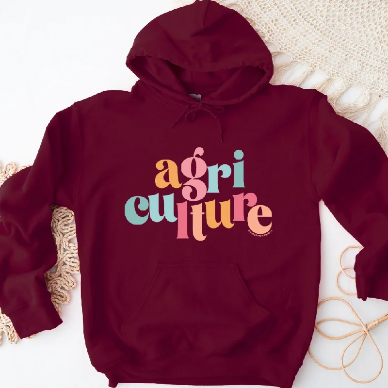 Women's Hooded Sweatshirts with DrawstringsColorful Agriculture Hoodie (S-3XL) Unisex - Multiple Colors!