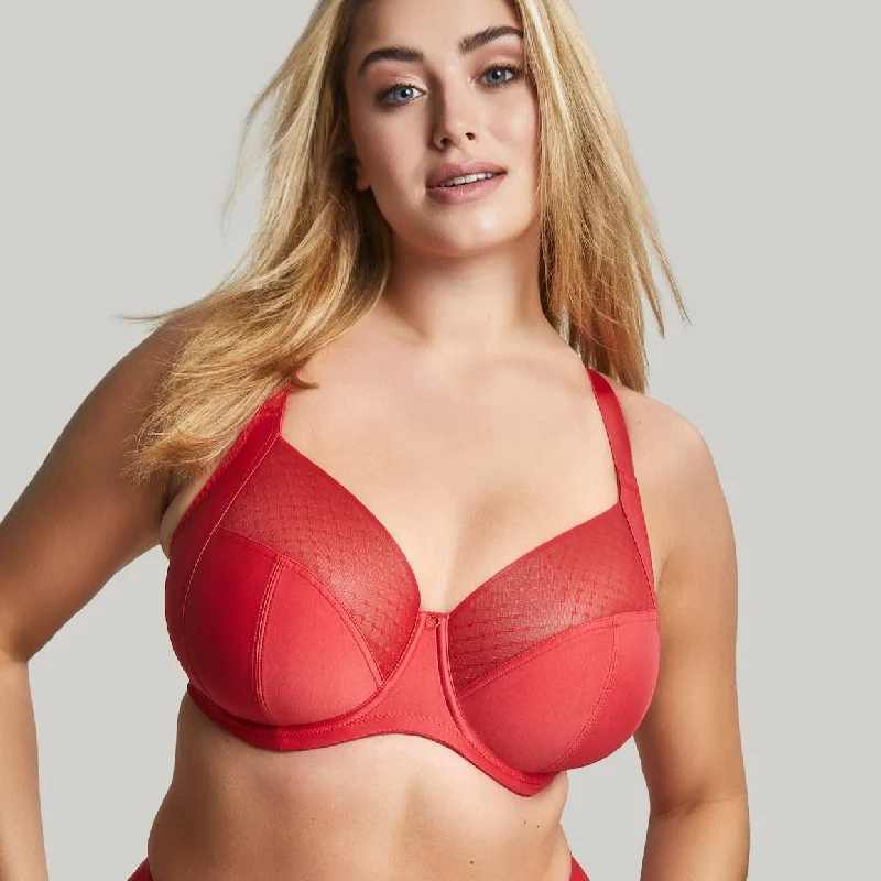 plus-size sports bra with high-impact supportBliss Full Cup Bra - Salsa Red