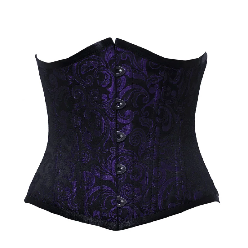 waist and hip shaper for curvesWT-UB PURPLE/BLACK BRO-300