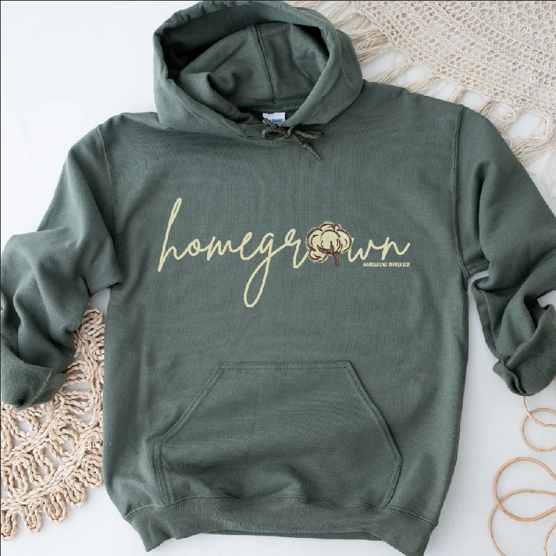 Women's Hooded Sweatshirts with Zipper ClosureHomegrown Hoodie (S-3XL) Unisex - Multiple Colors!