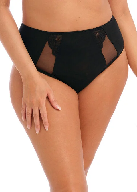 plus-size minimizer underwire braBrianna Black Full Brief