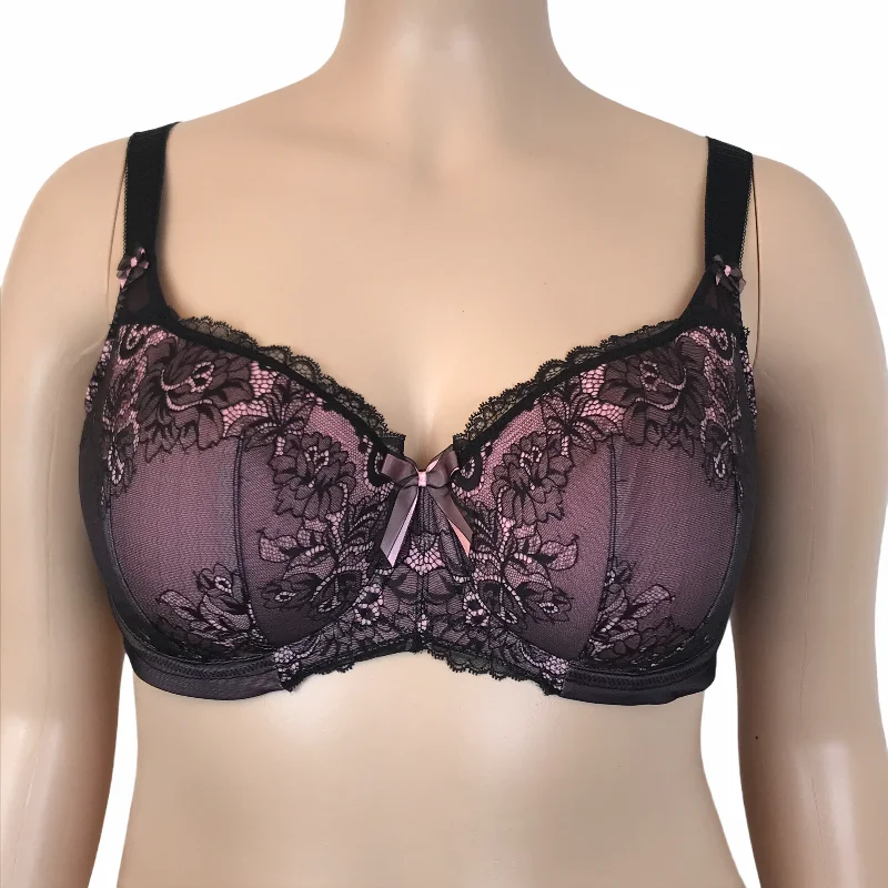 seamless bra with mesh lining for breathabilityAnushka Half Cup Bra