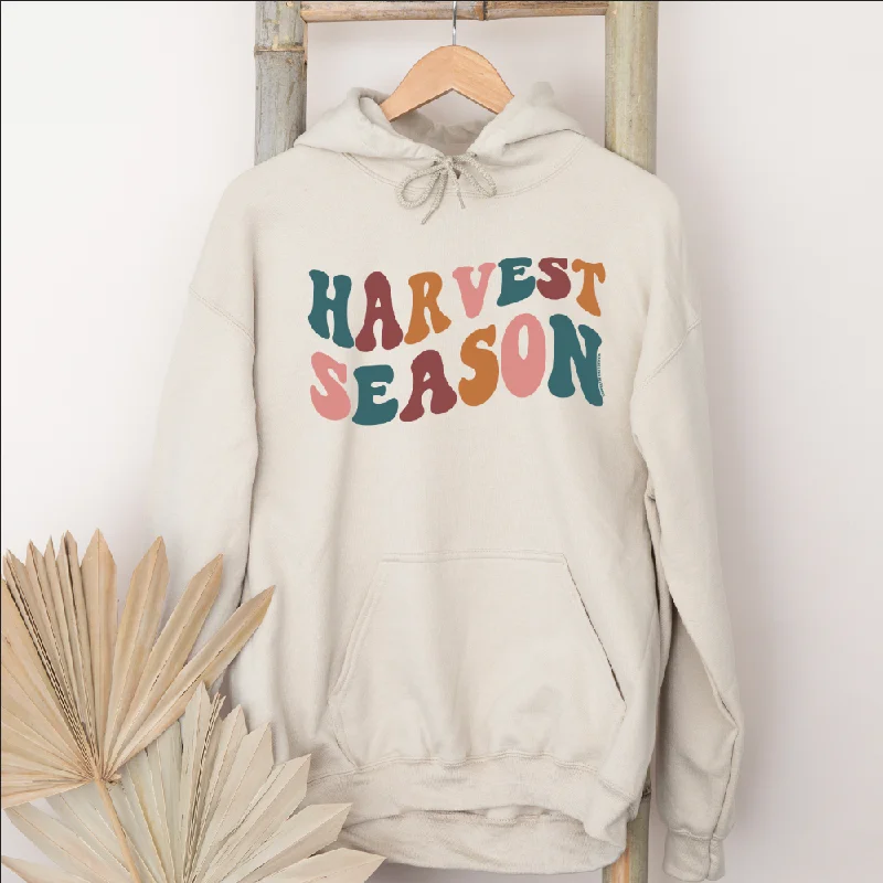 Women's Hooded Sweatshirts with Bamboo LiningHarvest Season Groovy Color Hoodie (S-3XL) Unisex - Multiple Colors!