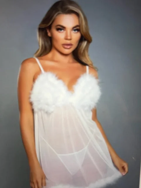 body shaper with hook-and-eye closureBridal - My Angel Babydoll