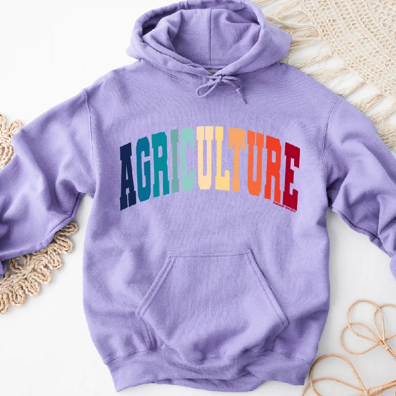 Women's Hooded Sweatshirts with Warm FabricVarsity Agriculture Color Hoodie (S-3XL) Unisex - Multiple Colors!