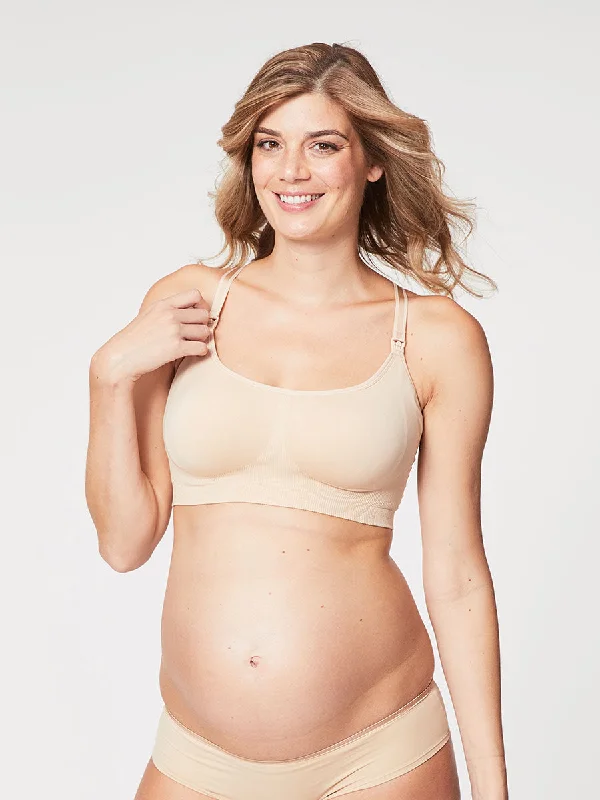 plus-size demi braCotton Candy Seamless Maternity & Nursing Bra