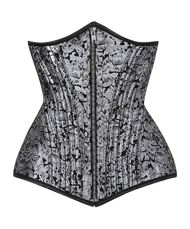 open-bust bodysuit for dressesNadya Waist Trainer Steel Boned Corset