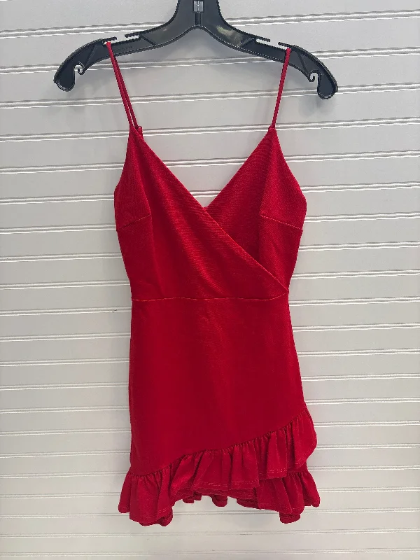 Women's Pencil DressesDress Party Short By Just Me In Red, Size: S