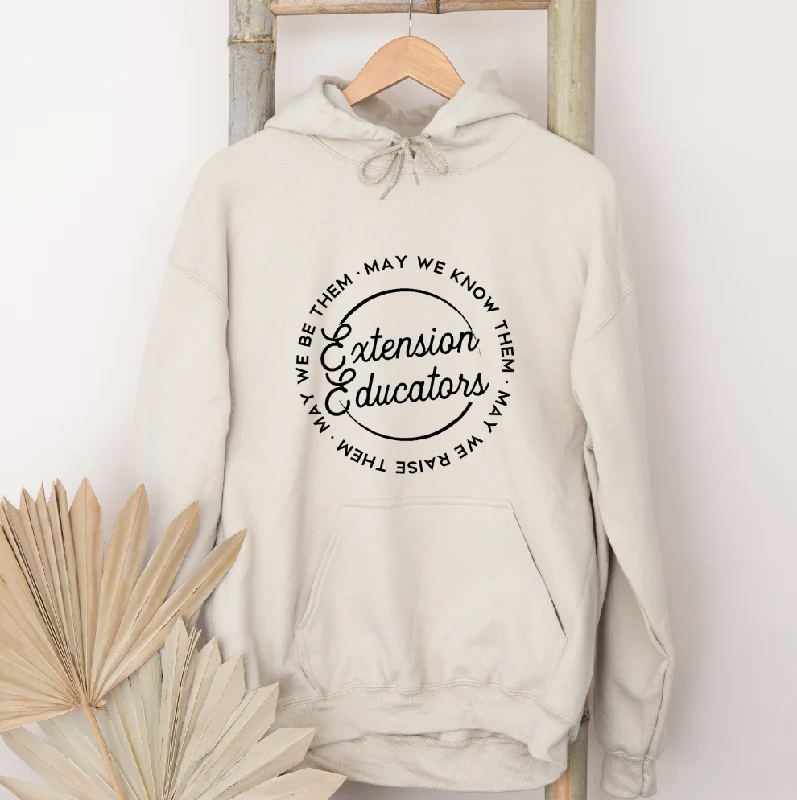 Women's Hooded Sweatshirts with Heavyweight FabricExtension Educators Circle Hoodie (S-3XL) Unisex - Multiple Colors!