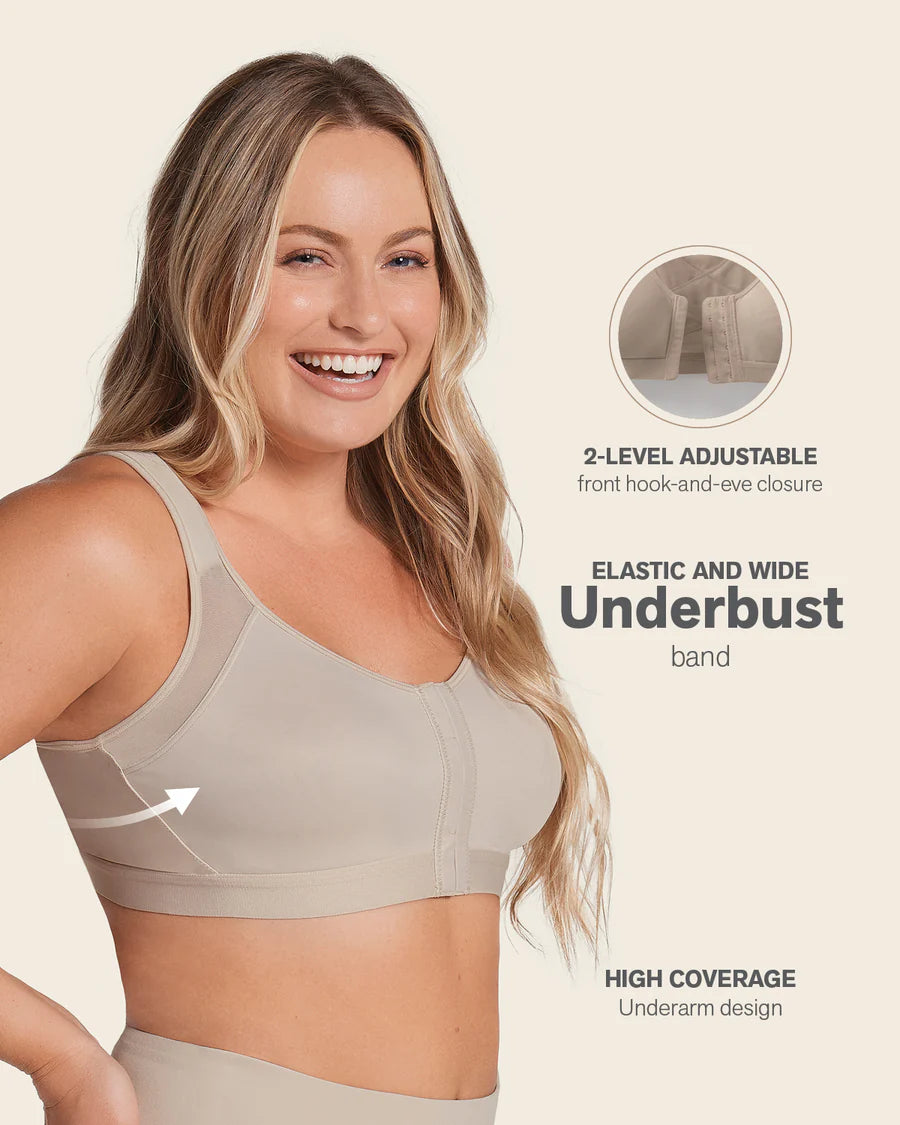 mastectomy bra with pocketsComfort and Support Bra for Recovery Surgegy Leonisa 011473