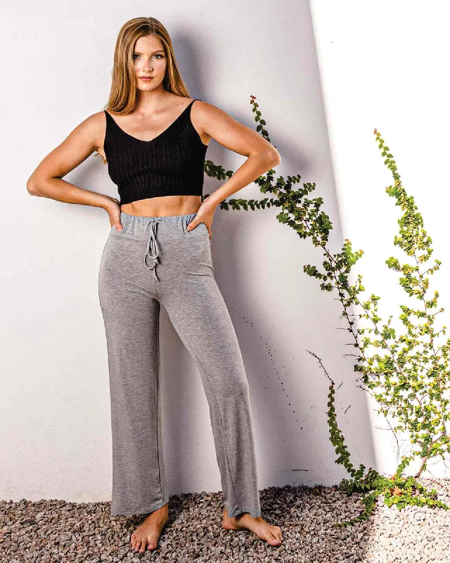 women's pajamas for a good night's sleepBamboo Love Lounge Pant Grey Marle