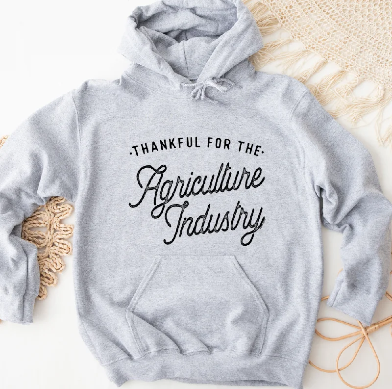 Women's Hooded Sweatshirts with Knit LiningThankful For The Agriculture Industry Hoodie (S-3XL) Unisex - Multiple Colors!