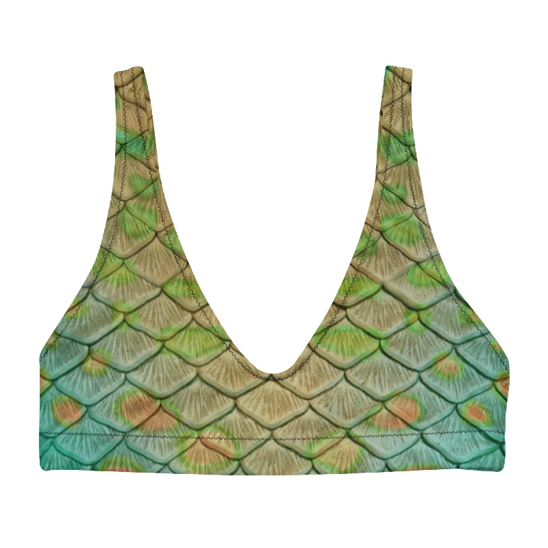 Pumpkinseed Recycled Padded Bikini Top