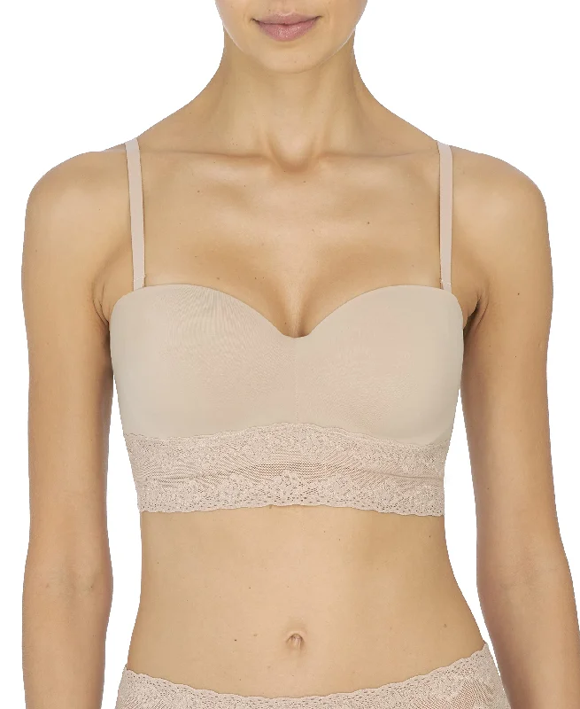 convertible bra with hook-and-eye closureBliss Perfection Longline Strapless Bra