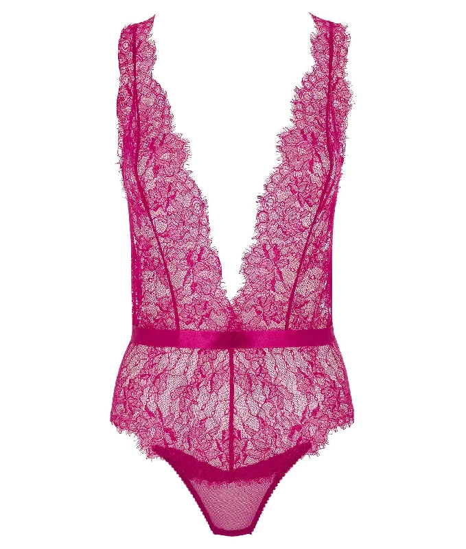 sleep bra for comfortIdalia Playsuit - tmavá růžová