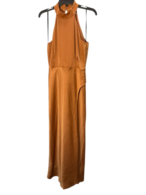 Women's Shawl Collar DressesDress Party Long By Wayf In Tan, Size: S