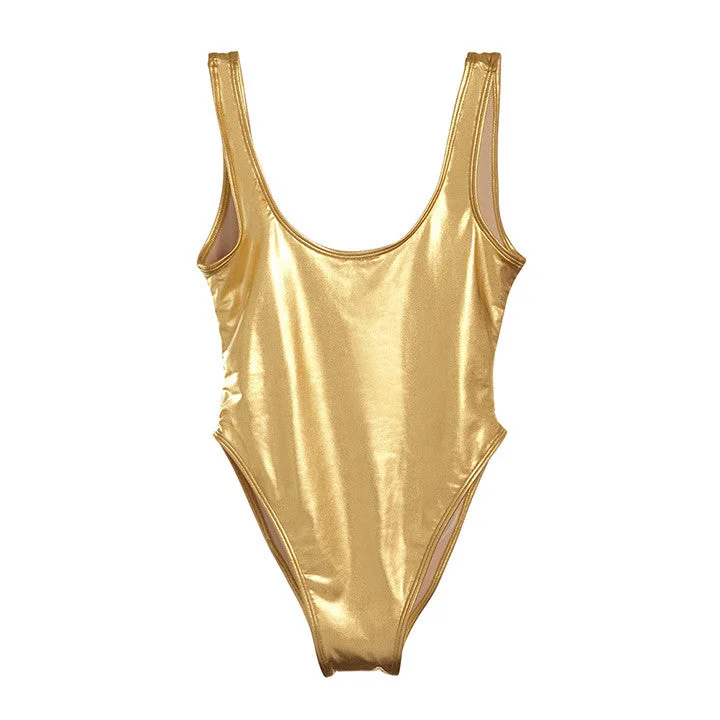 METALLIC GOLD [BLANK SWIMSUIT]