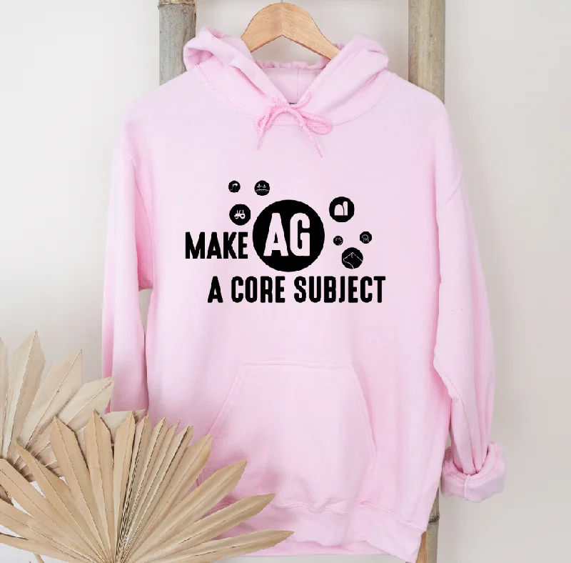 Women's Hooded Sweatshirts with Corduroy LiningMake Ag A Core Subject Hoodie (S-3XL) Unisex - Multiple Colors!