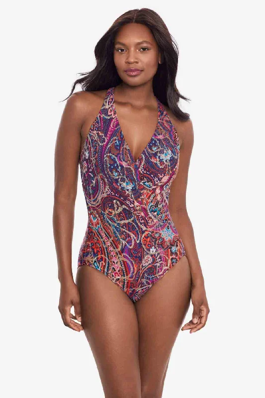 Dynasty Wrapsody One Piece Swimsuit