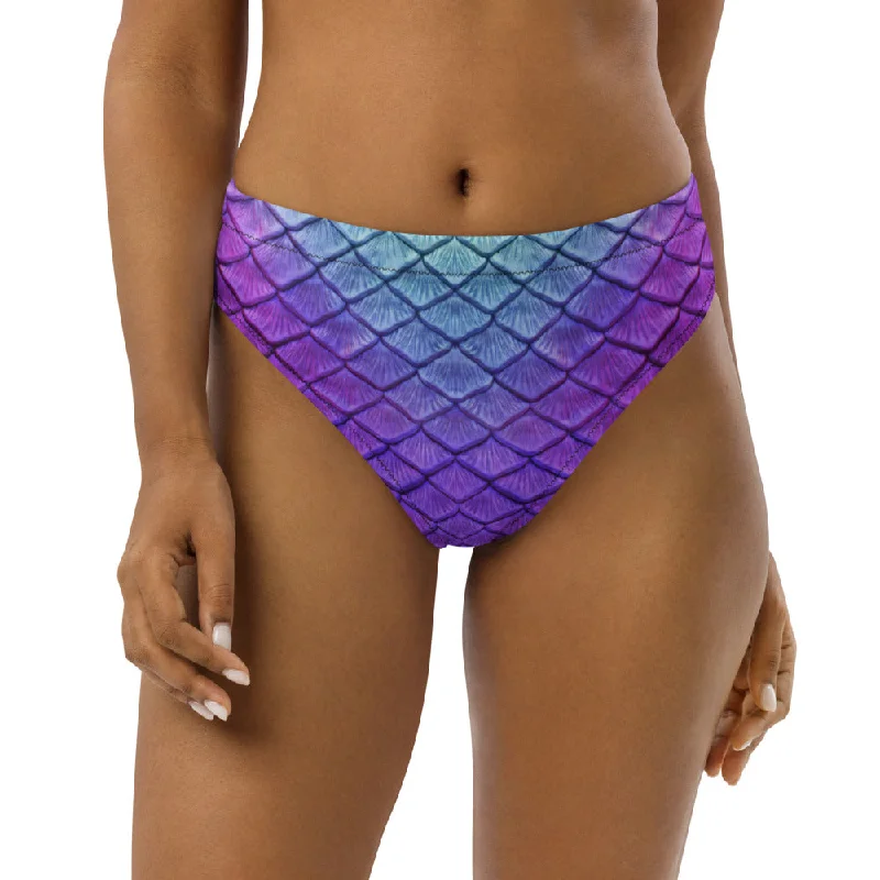 Island Iris Recycled High-Waisted Bikini Bottom