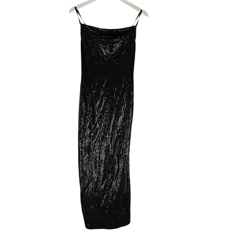 Women's Keyhole-Neck DressesDress Party Long By Bebe In Black, Size: M