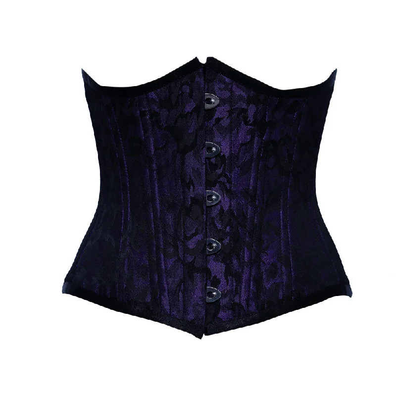 seamless waist cincher for tummy controlWT-UB PURPLE/BLACK BRO-1000