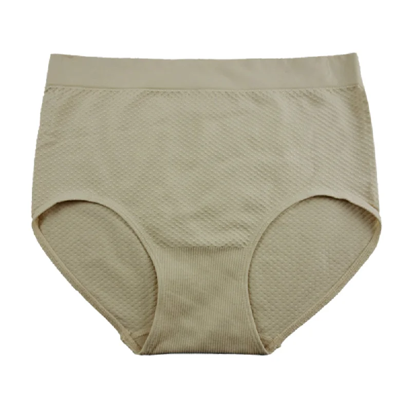 seamless panties with a hidden waistband for a smooth lookCulotte régulière texturée sans couture - Prix combo: 3 pour 35 $