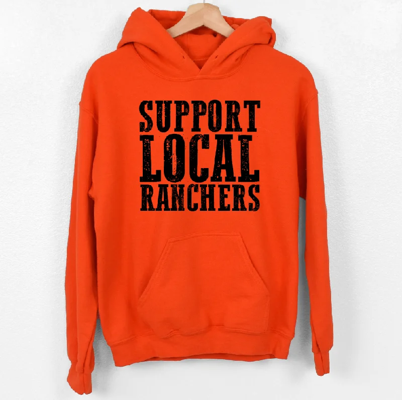 Women's Hooded Sweatshirts with Flared WaistSupport Local Ranchers Hoodie (S-3XL) Unisex - Multiple Colors!