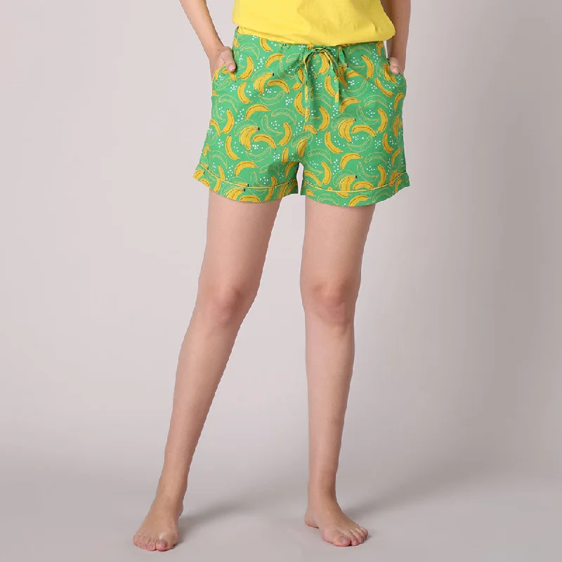 women's pajamas for those who value qualityBanana Shorts