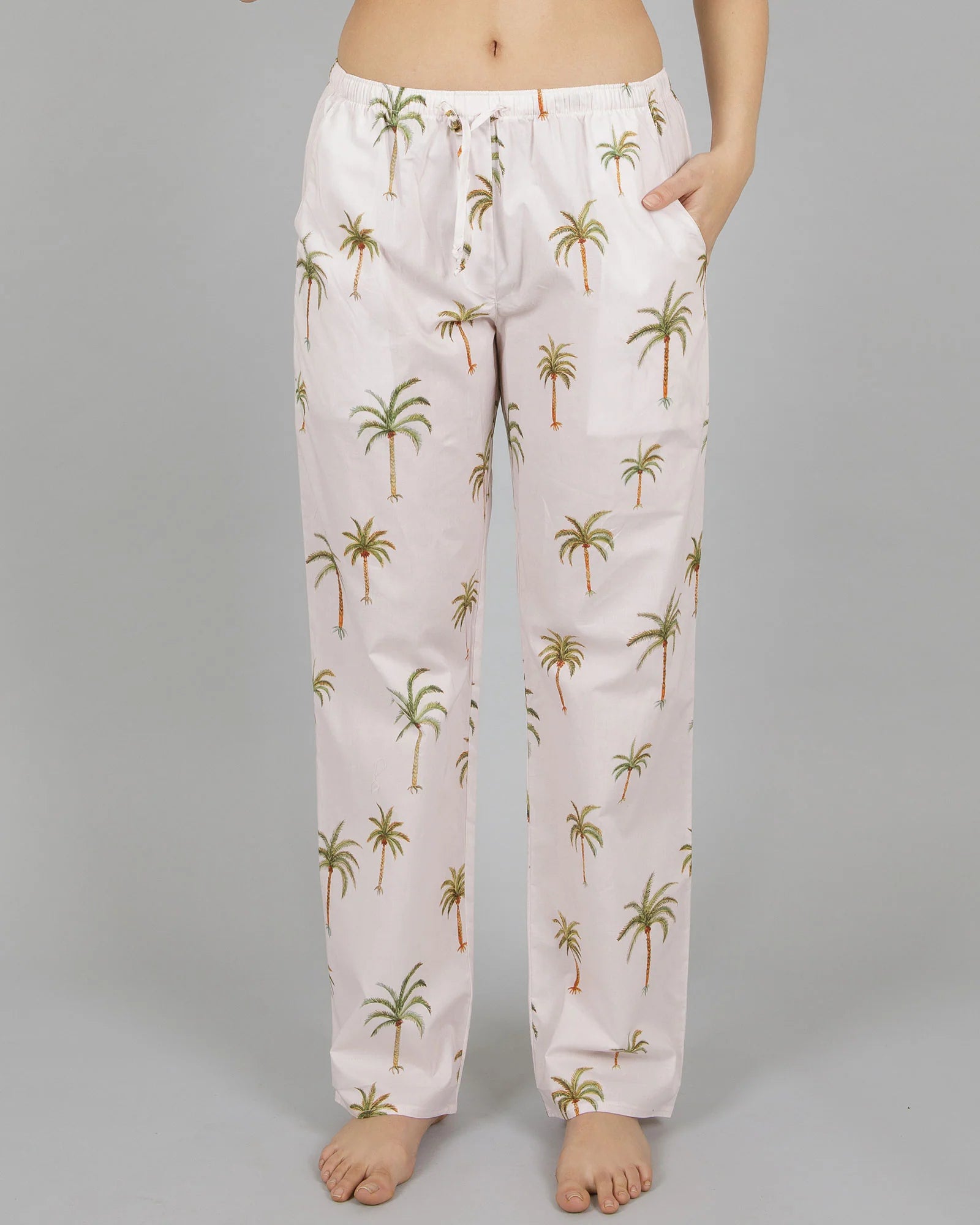 women's pajamas designed for those who believe in sweet dreams and cozy nights.Womens Lounge Pants - Palm Beach