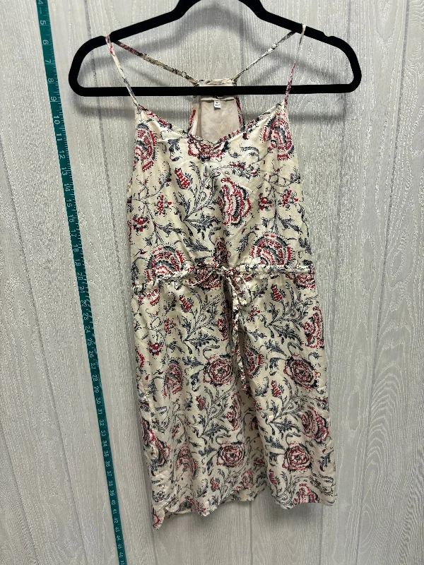 Women's Sheath DressesFloral Print Dress Casual Short Madewell, Size Xs