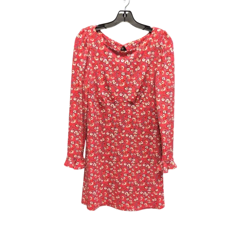 Women's Peter Pan Collar DressesRed Dress Casual Short Free People, Size M