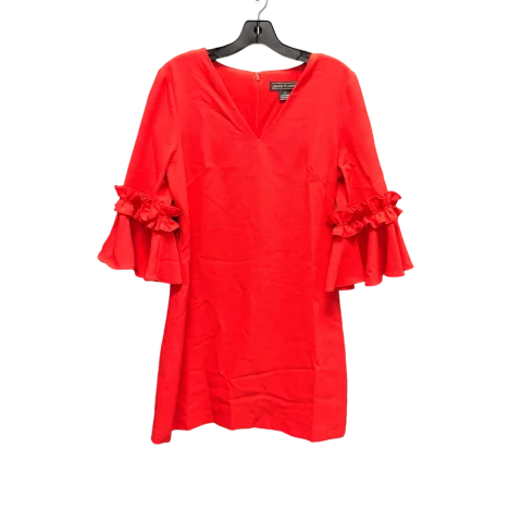 Women's Round-Neck DressesRed Dress Work Jessica Howard, Size 12