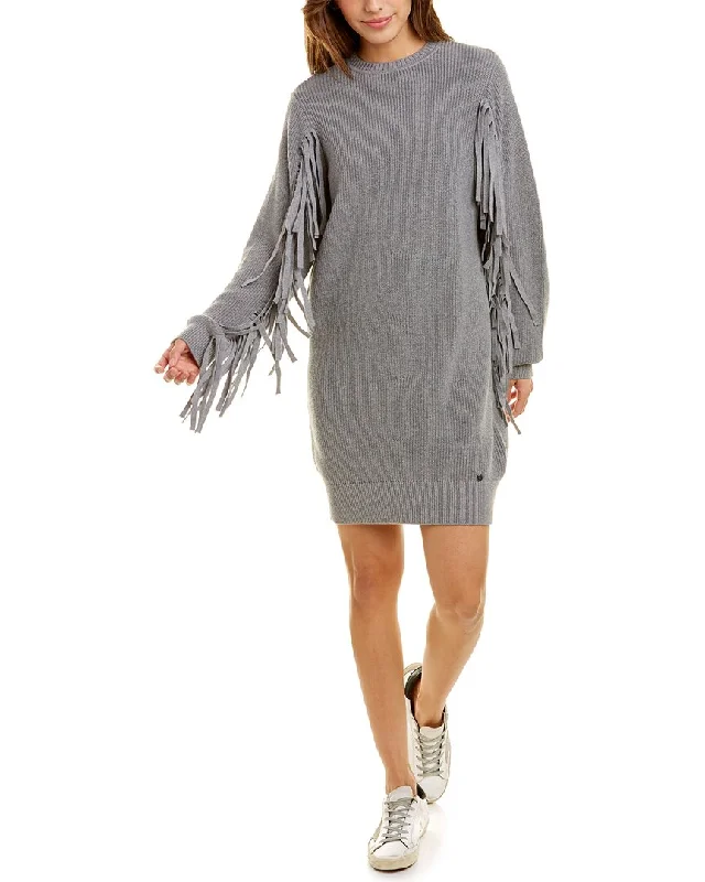 Women's Cap-Sleeve DressesTed Baker Friidah Cocoon Shape Wool-Blend Sweaterdress