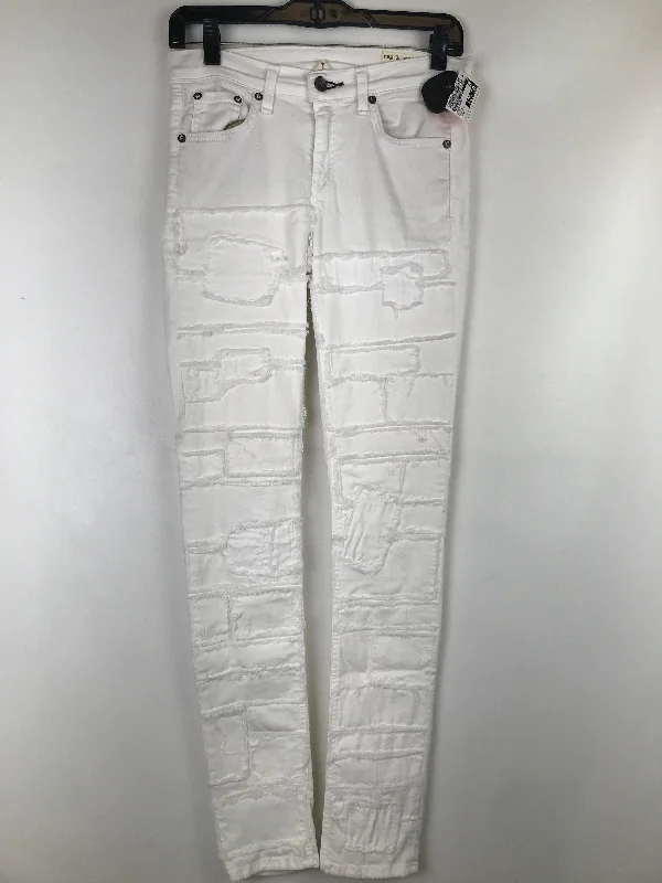 Women's Jodhpurs with Mandarin CollarJeans Skinny By Rag & Bones Jeans  Size: 4